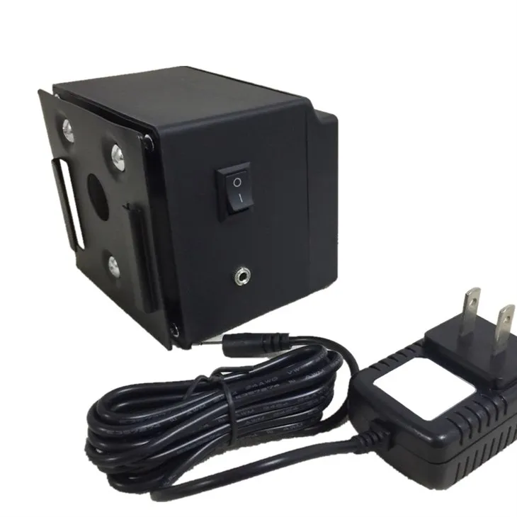 Moteur de rôtissoire à broche de barbecue avec batterie de 50 kg avec adaptateur