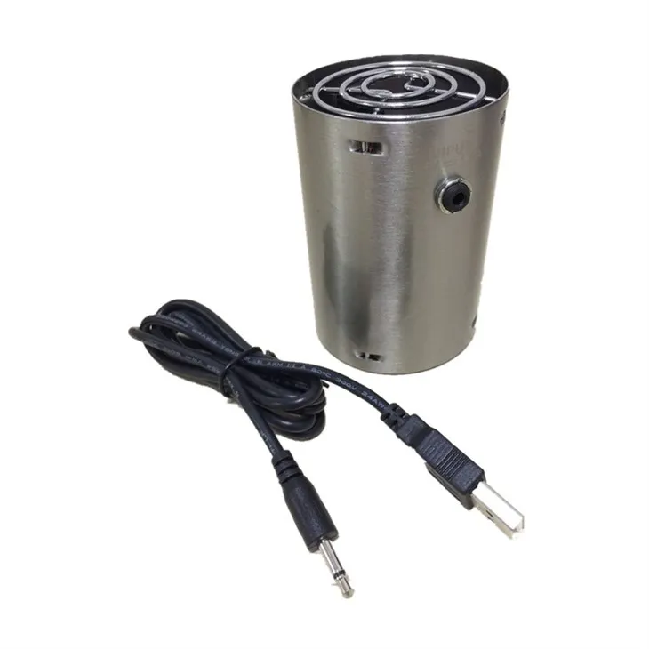 Ventilateur de barbecue haut de gamme en acier inoxydable 5V avec vent fort FD315A (SSR)