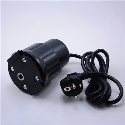 Moteur de rôtisserie BBQ AC noir