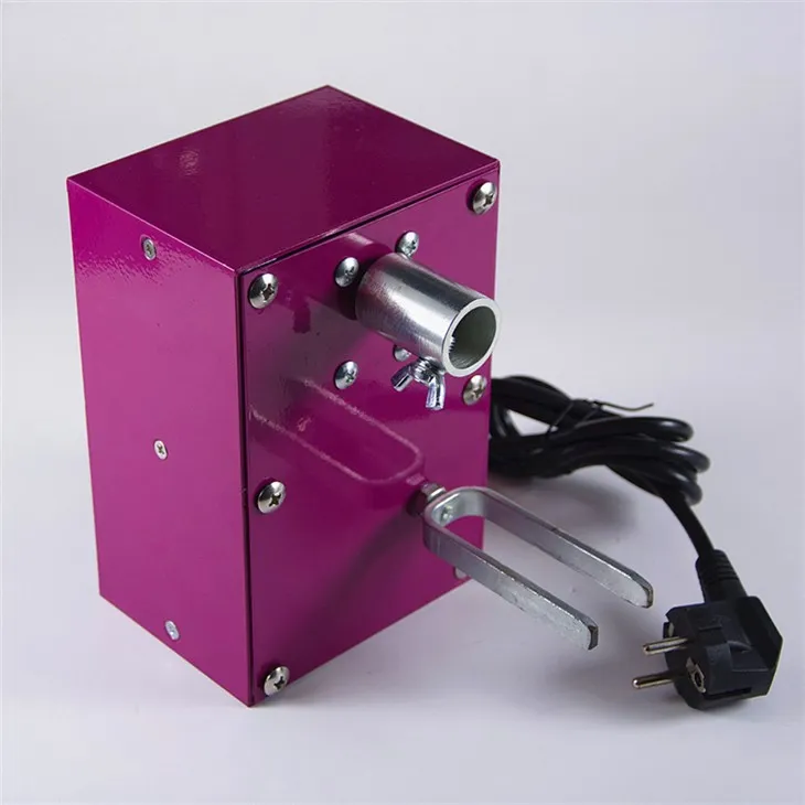 Moteur rotatif pour barbecue à construction solide avec vitesse réglable