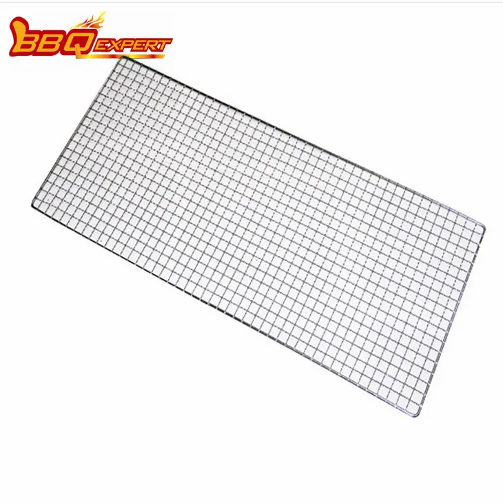 Grilles chromées plaquées fer bon marché pour barbecue, pour grand four japonais
