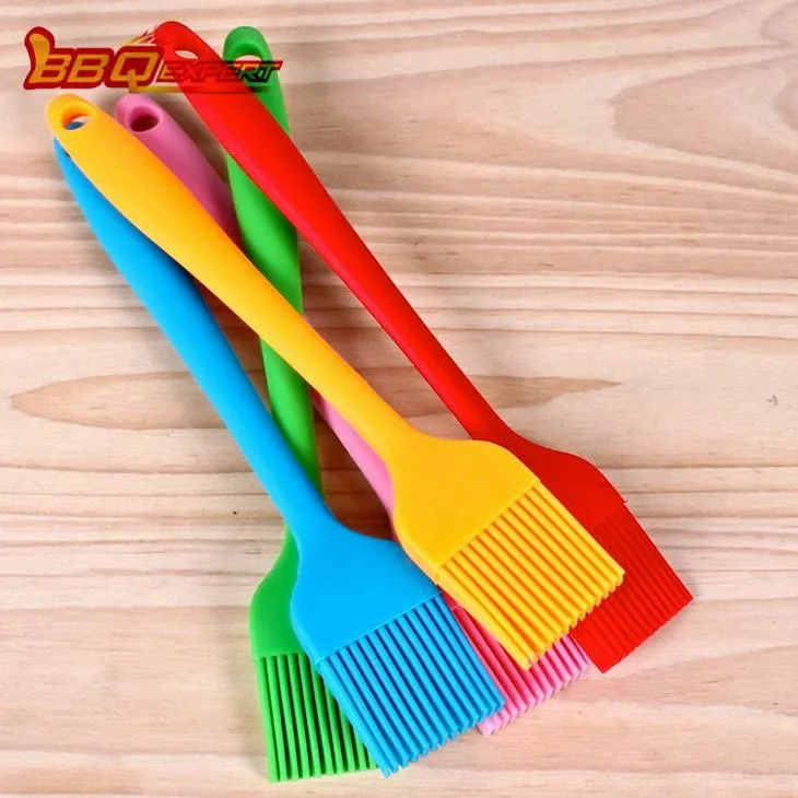 Brosse à gril en silicone de qualité alimentaire pour barbecue