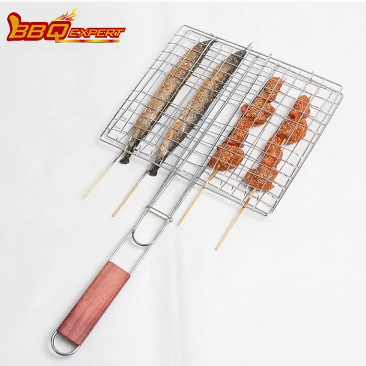 Grand barbecue au charbon de bois pour hamburgers à vendre