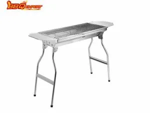 BBQEXPERT grand Barbecue au charbon de bois en acier inoxydable Portable BBQ Girlls à vendre